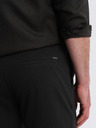 Ombre Clothing Pánske pletené šortky so zahrnutými nohavicami Ombre Clothing