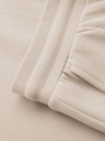 Ombre Clothing Pánske pletené šortky so zahrnutými nohavicami Ombre Clothing