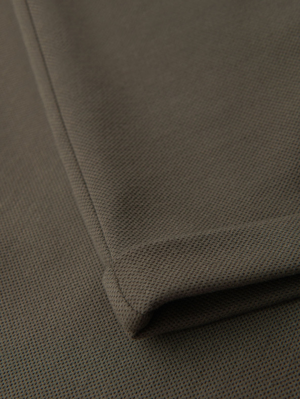 Ombre Clothing Pánske pletené šortky so zahrnutými nohavicami Ombre Clothing