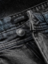 Ombre Clothing Pánske džínsové šortky so zahrnutými nohavicami Ombre Clothing