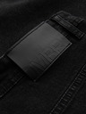 Ombre Clothing Pánske džínsové šortky so zahrnutými nohavicami Ombre Clothing