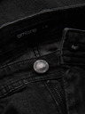 Ombre Clothing Pánske džínsové šortky so zahrnutými nohavicami Ombre Clothing