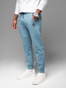 Ombre Clothing Pánske tepláky so žebrovanými manžetami a ozdobným zipsom Ombre Clothing