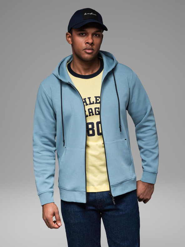 Ombre Clothing Mikina s kapucňou v streetwearovom štýle Ombre Clothing