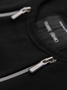 Ombre Clothing Praná pánska mikina s ozdobným prešitím pri výstrihu Ombre Clothing