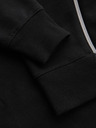 Ombre Clothing Praná pánska mikina s ozdobným prešitím pri výstrihu Ombre Clothing