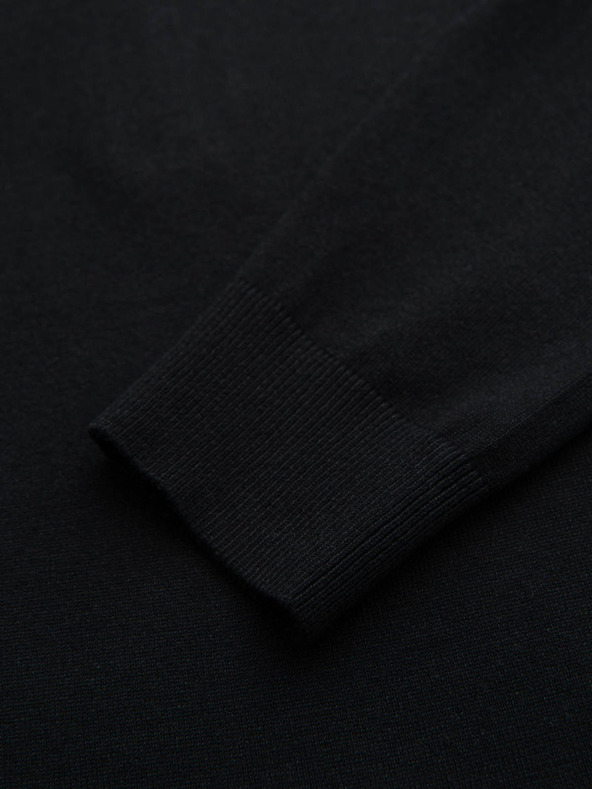 Ombre Clothing Pánsky pletený sveter so štruktúrovanými bodkami Ombre Clothing