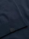 Ombre Clothing Pánsky pletený sveter so štruktúrovanými bodkami Ombre Clothing