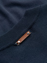 Ombre Clothing Pánsky pletený sveter so štruktúrovanými bodkami Ombre Clothing