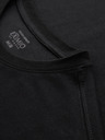 Ombre Clothing Pánske tričko z bavlneného žerzeja s veľkým bočným nápisom Ombre Clothing