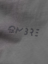 Ombre Clothing Pánske bavlnené tričko s dlhým rukávom a lemovaním a potlačou na hrudi Ombre Clothing
