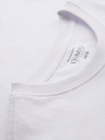 Ombre Clothing Pánske tričko z bavlneného žerzeja s veľkým nápisom na boku Ombre Clothing