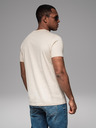 Ombre Clothing Pánske bavlnené tričko s potlačou Ombre Clothing