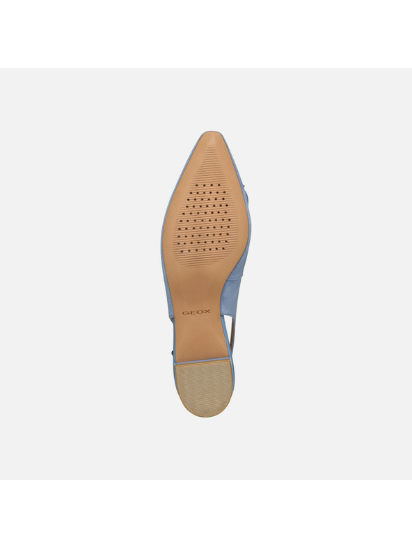 Geox Svetlomodré dámske balerínky Geox Giselda 15