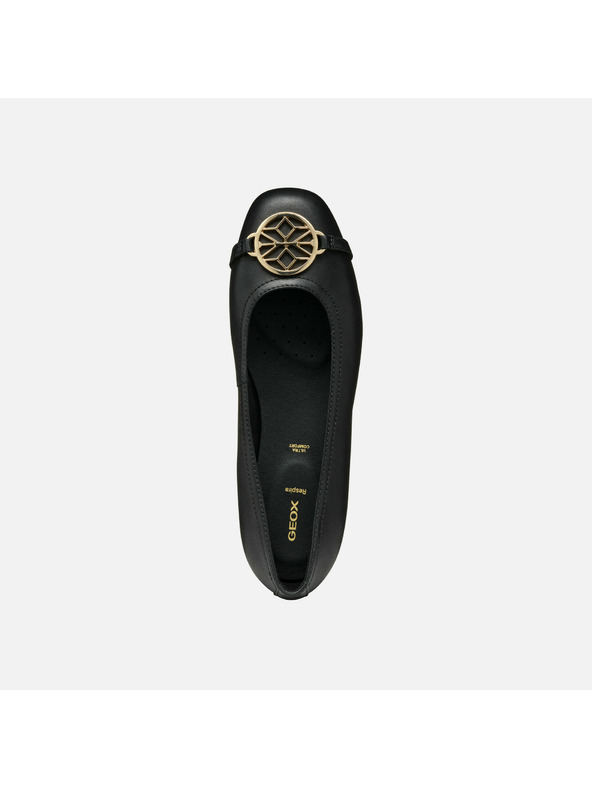 Geox Čierne dámske balerínky Geox Annytah