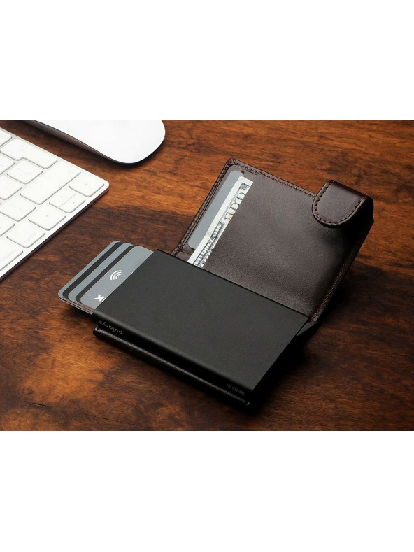 Pularys Pánska kožená peňaženka Pularys Solo hnedá