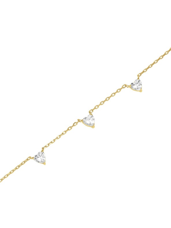 Rosefield Rosefield dámsky náhrdelník pozlátený JNRHG-J1005