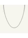 Rosefield Rosefield náhrdelník striebornej farby Oval Chainlink JNOCS-J627