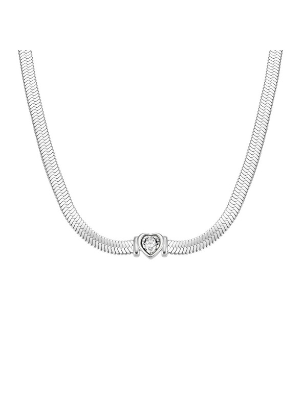 Rosefield Rosefield dámsky náhrdelník choker rhodiovaný JNSWS-J1003