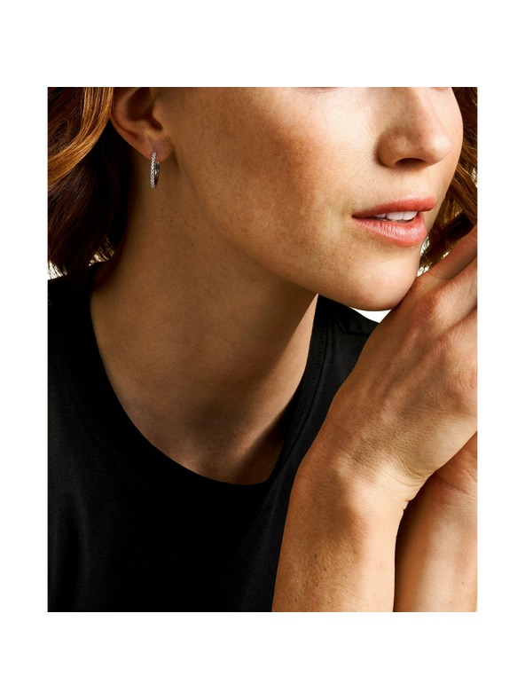 Fossil Dámske mosadzné náušnice Fossil Ellis