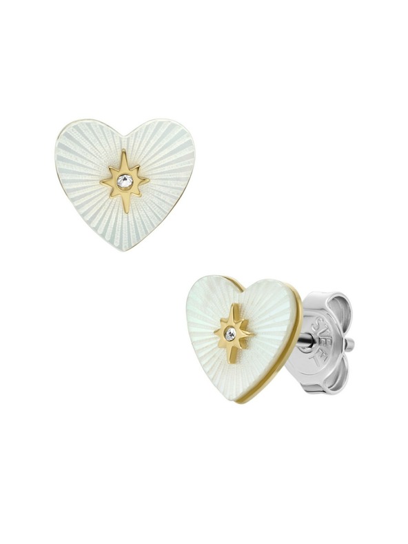 Fossil Dámske oceľové náušnice Fossil Sutton