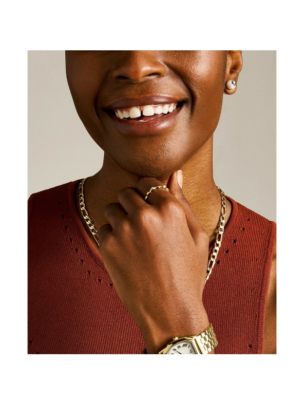 Fossil Dámske mosadzné náušnice Fossil