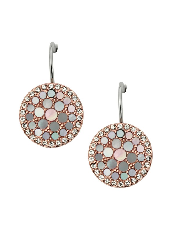 Fossil Dámske oceľové náušnice Fossil