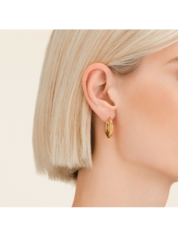 Rosefield Rosefield dámske náušnice pozlátené JEFSG-J973