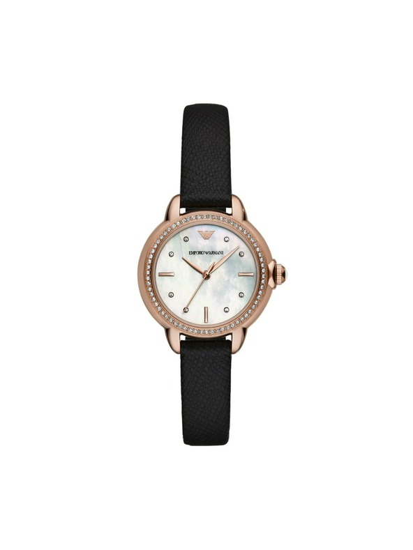 Emporio Armani Dámske guľaté hodinky Emporio Armani Mia AR11598