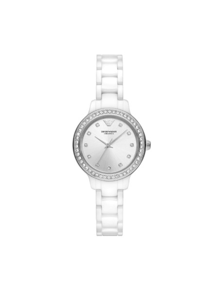 Emporio Armani Dámske guľaté hodinky Emporio Armani Cleo AR70013