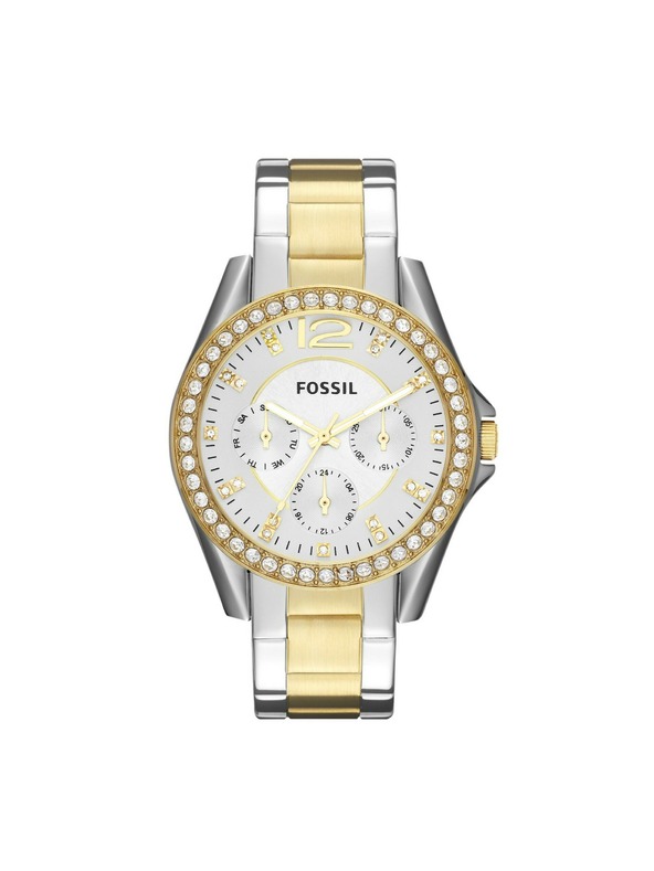 Fossil Dámske guľaté hodinky Fossil RILEY ES3204