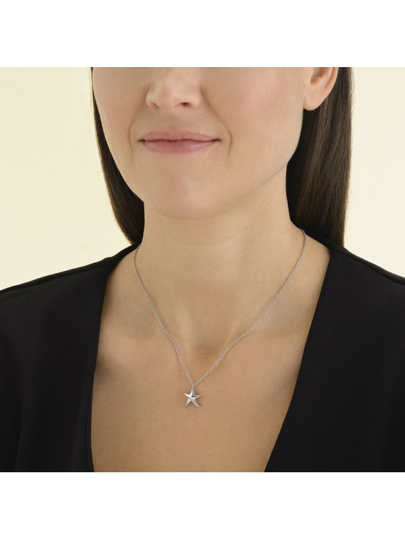 Rosefield Dámsky rhodiovaný náhrdelník Rosefield JNSNS-J831