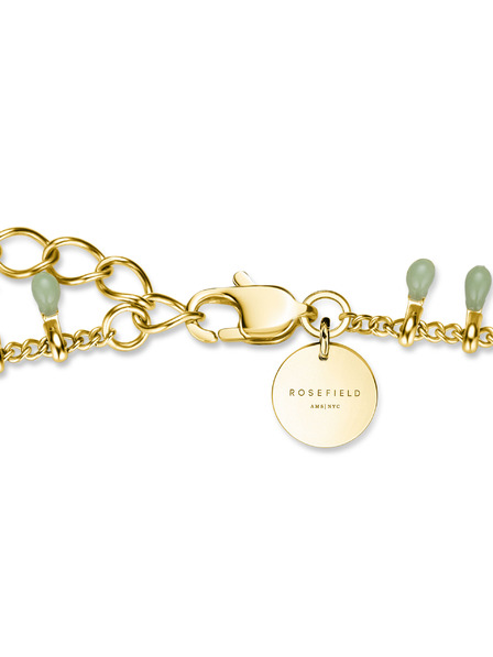 Rosefield Rosefield náhrdelník zlatej farby Drop Chain JNDCG-J680