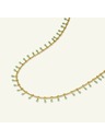 Rosefield Rosefield náhrdelník zlatej farby Drop Chain JNDCG-J680