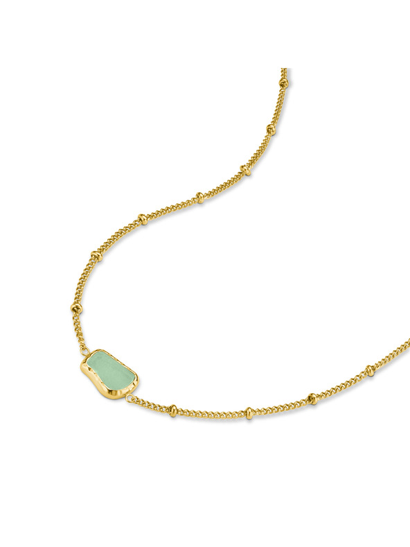 Rosefield Rosefield náhrdelník zlatej farby Organic Gemstone JNOGG-J658