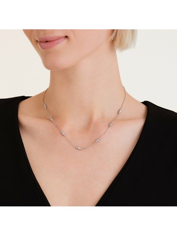 Rosefield Rosefield dámsky náhrdelník rhodiovaný JNTCS-J1016