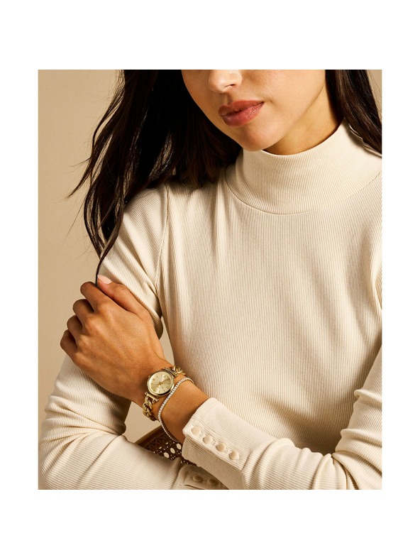 Fossil Set dámskych hodiniek a náramku Fossil CARLIE ES5387SET