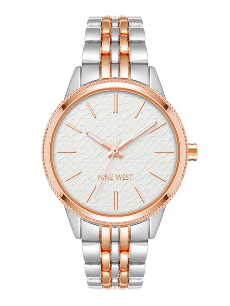 Nine West	 Dámske guľaté hodinky Nine West NW/2897SVRT
