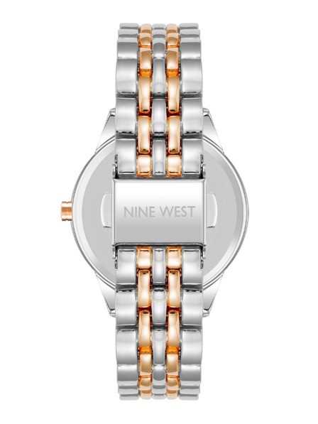 Nine West	 Dámske guľaté hodinky Nine West NW/2897SVRT