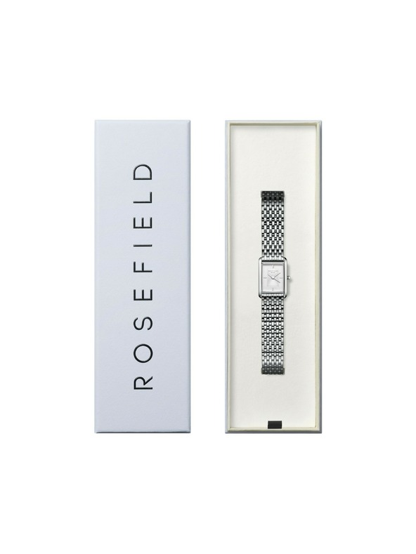Rosefield Dámske hranaté hodinky Rosefield Heirloom HWSSS-H02