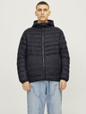 Jack & Jones Jack & Jones Pánska čierna prešívaná bunda
