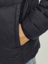 Jack & Jones Jack & Jones Pánska čierna prešívaná bunda
