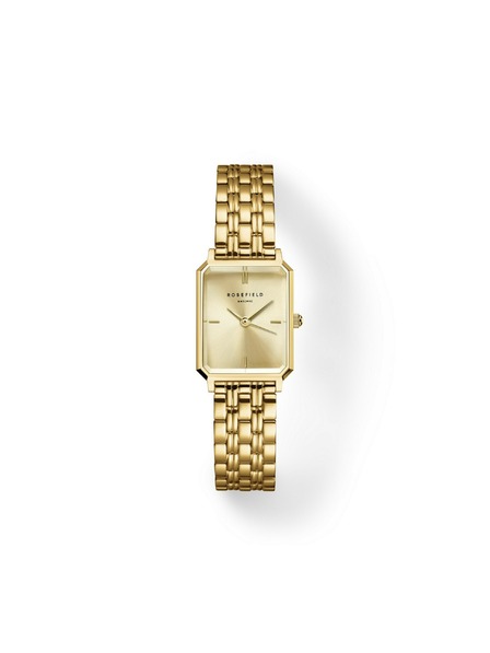 Rosefield Dámske hodinky Rosefield Octagon XS Champagne OCGSG-O82