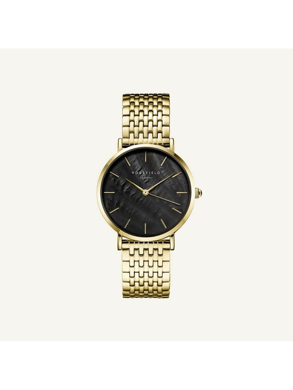 Rosefield Dámske hodinky Rosefield Upper East Side Black Gold UBGSG-U35