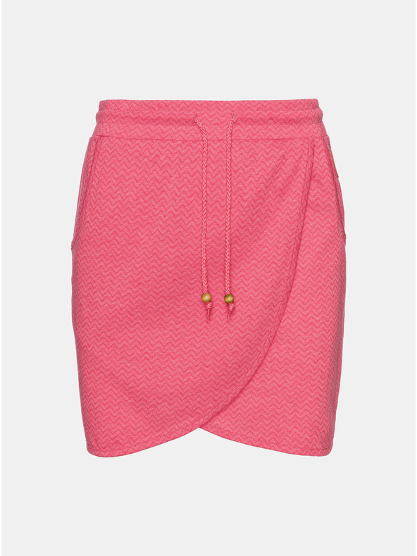 Sam 73 Ružová dámska sukňa so zaväzovaním SAM 73