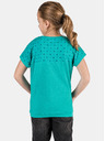 Sam 73 Zelené dievčenské vzorované tričko SAM 73