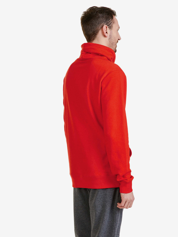 Sam 73 Červená pánska mikina SAM 73 Darrell