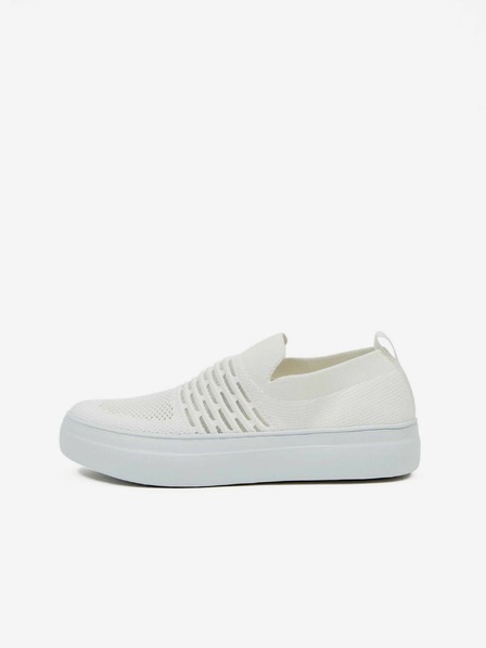 Sam 73 Biele dámske slip-on tenisky SAM 73 Ruzizi