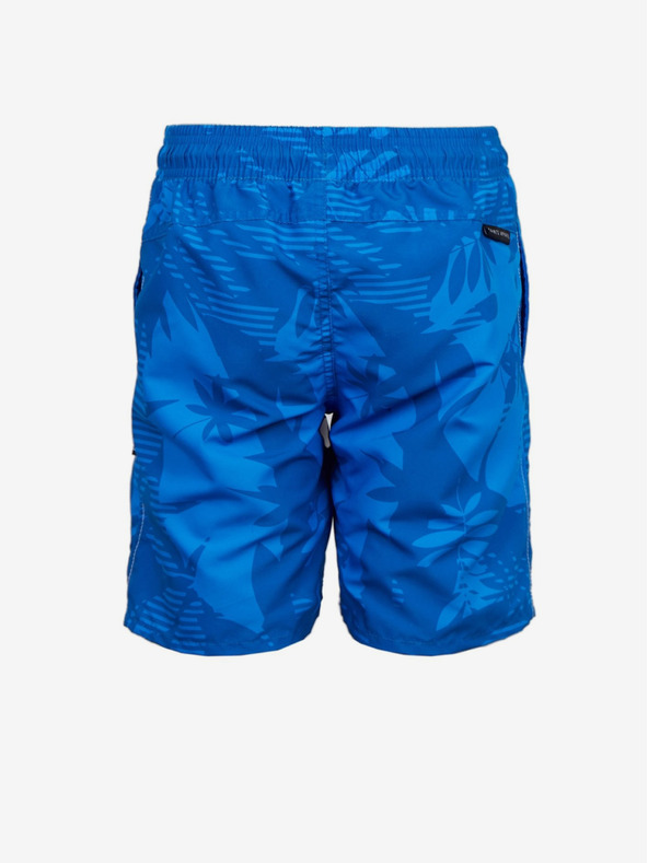 Sam 73 Modré chlapčenské vzorované plavky SAM73 Sanjeev