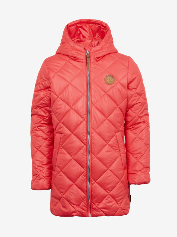 Sam 73 Koralová dievčenská prešívaná bunda SAM 73 Brisa